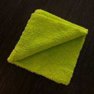 Large Stock Pretty Microfiber Towel Bright Colors Coral Fleece Car Buffing Cloth