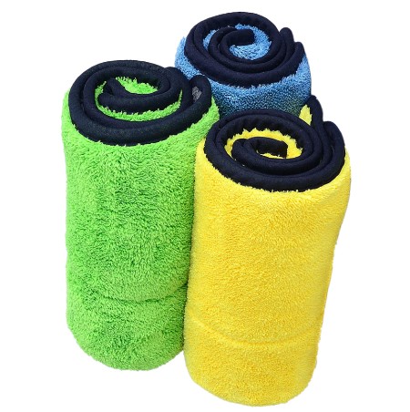 Microfiber dual layers coral fleece towel for car detailing Featured Image
