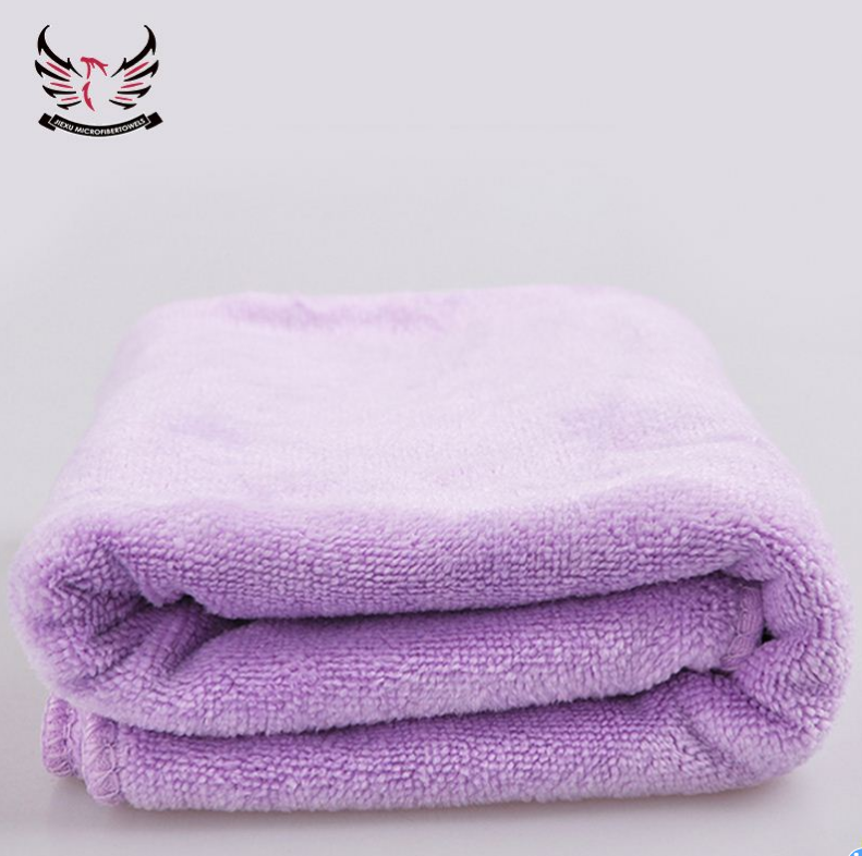 quick dry light weight blue microfiber towel for bath microfiber brushed towels Featured Image