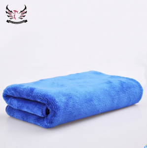quick dry light weight blue microfiber towel for bath microfiber brushed towels
