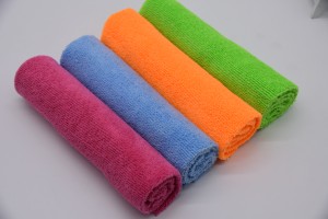 Edgeless Microfiber terry towels