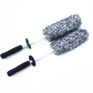 Auto and Car Cleaner Tire Brushes Microfiber Wheel Brush-B