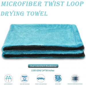 Microfiber Twist Car Wash Towel Professional Super Soft Cleaning Drying Cloth 4