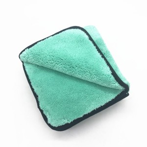 1000gsm Microfiber Long Piles Cleaning Cloth Polyester Plush Coral Fleece Towel