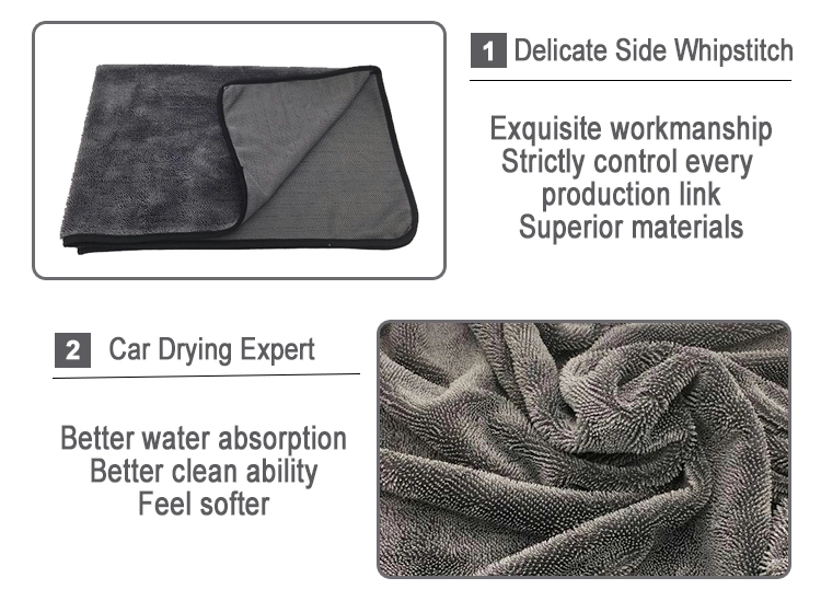 Single twist drying towel 1