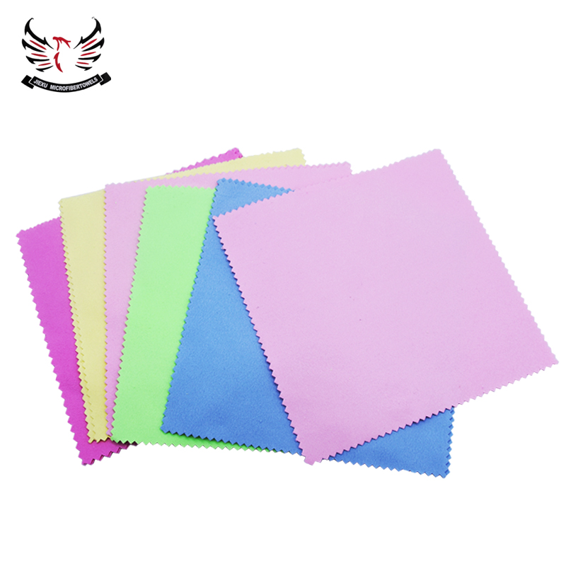 Suede Coating Glass Cleaning Towel 3