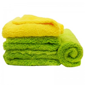 500GSM  Coral Fleece Towels High Absorptive Capacity Soft Towel-E