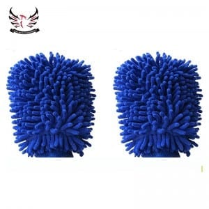 Chenille Wash car mitts